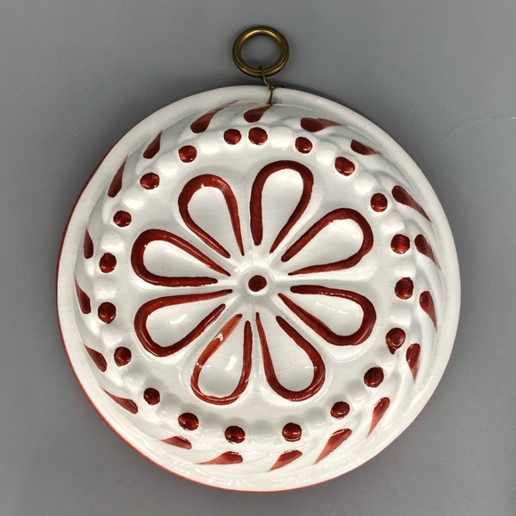 Set of 3 ABC Bassano Ceramic Hand Painted Mold Wall Hangings Italian Vintage - Picture 4 of 12